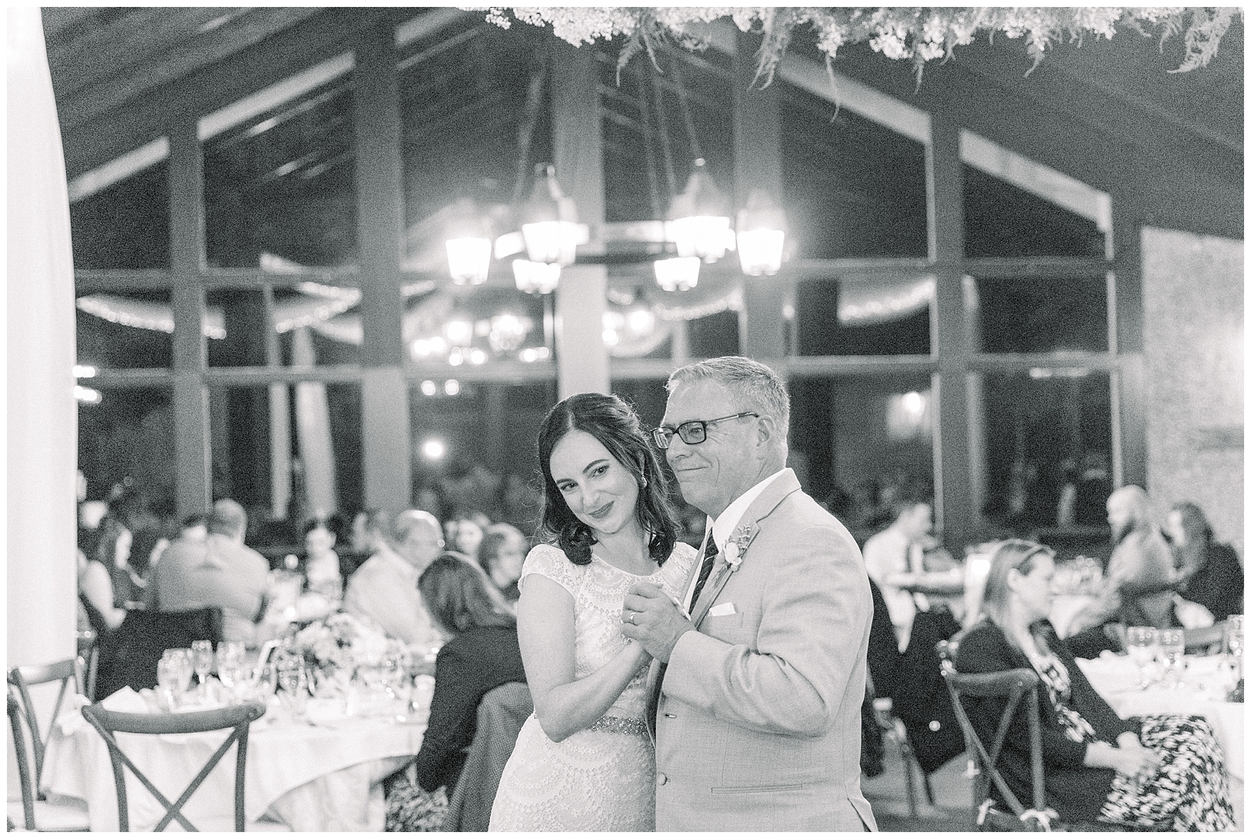 father daughter dance at wedding reception