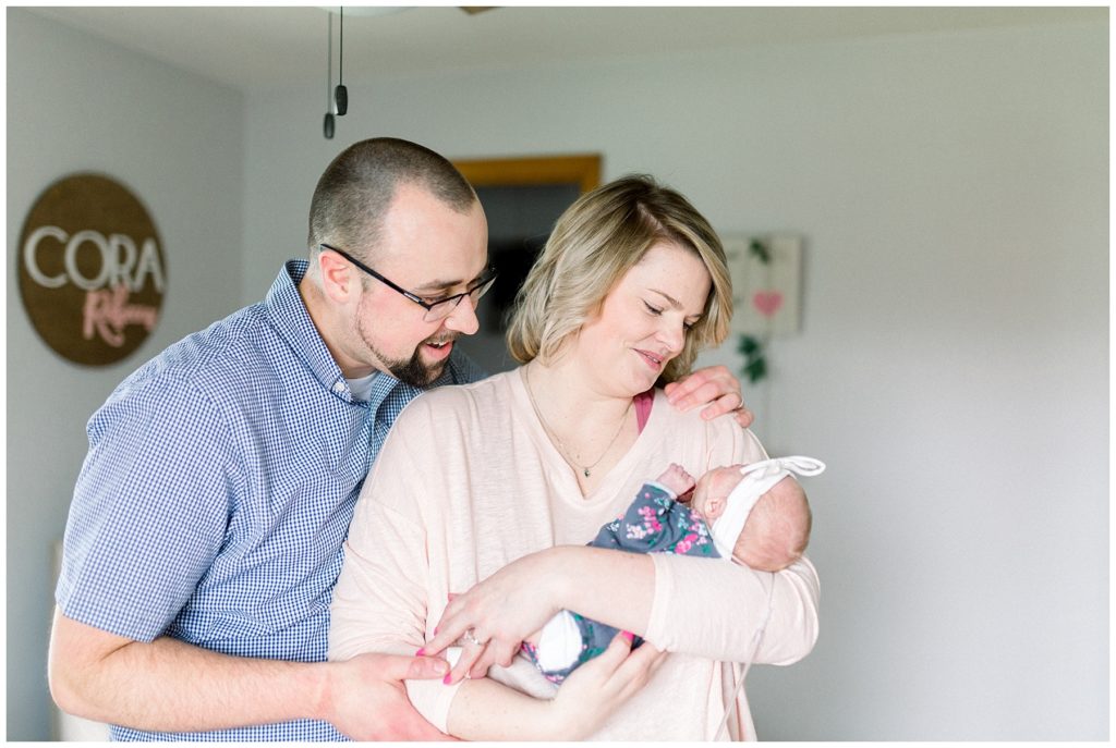 Introducing Cora Rebecca | A Newborn Session - christielizabeth.com